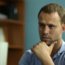 Кирилл Плетнев на съемках сериала "Безопасность"
