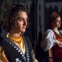 Анар Халилов на съемках сериала "Березка"