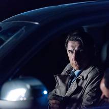 Сергей Угрюмов на съемках сериала "Коп"