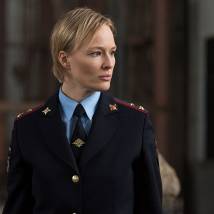 Екатерина Маликова на съемках сериала "Коп"