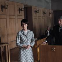 Марина Ворожищева на съемках сериала "Заступники"
