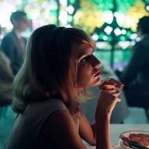 Мария Фомина на съемках сериала "Заступники"