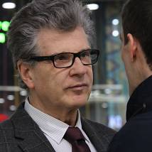 Игорь Костолевский на съемках сериала "Триггер"
