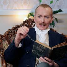 Андрей Руденский на съемках сериала "Султан моего сердца"