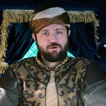 Сади Джелиль Дженгиз на съемках сериала "Султан моего сердца"