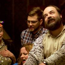 Алексей Колубков на съемках фильма "Московская пленница"