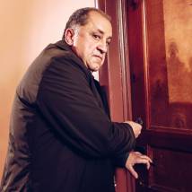 Владимир Стержаков на съемках фильма "Лишний"