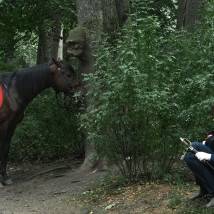 На съемках фильма "История одного назначения"