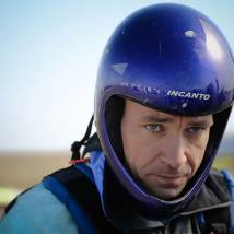 Кирилл Гребенщиков на съемках фильма "Сезон любви"
