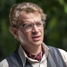 Алексей Барабаш на съемках сериала "Бумеранг"