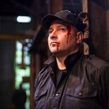 Петр Кислов на съемках сериала "Бумеранг"