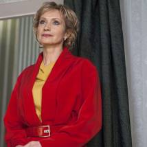Ольга Прокофьева на съемках сериала "Бумеранг"