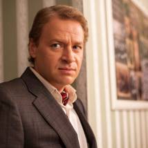 Алексей Барабаш на съемках сериала "Бумеранг"