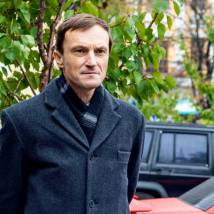 Игорь Салимонов на съемках фильма "Седьмой гость"