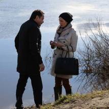 Андрей Носков, Тара Амирханова в сериале "Морозова"