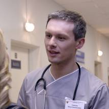 Эльдар Лебедев на съемках сериала "Практика. Второй сезон"