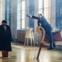 Александр Лыков на съемках сериала "Крылья Империи"