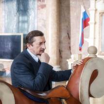 Александр Лыков на съемках сериала "Крылья Империи"