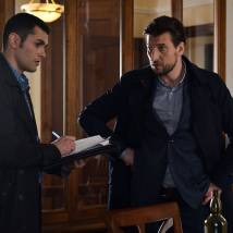 Александр Устюгов на съемках сериала "Ментовские войны 11"