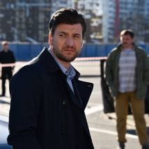 Александр Устюгов на съемках сериала "Ментовские войны 11"