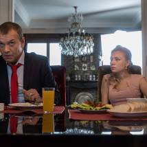 Александр Наумов на съемках сериала "Жестокий мир мужчин"