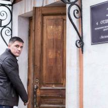 Дмитрий Паламарчук на съемках сериала "Реализация"