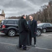 На съемках фильма "Реализация"