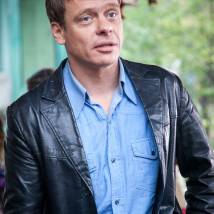 Павел Майков на съемках фильма "Икра"
