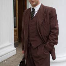 Алексей Морозов на съемках сериала "Русские горки" (© фото: предоставлено Первым каналом)