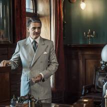 Константин Лавроненко на съемках сериала "Русские горки" (© фото: предоставлено Первым каналом)