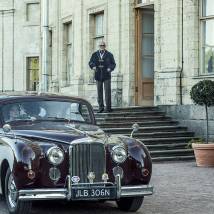 Эммануил Виторган на съемках сериала "Русские горки" (© фото: предоставлено Первым каналом)