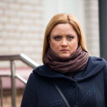 Екатерина Соломатина на съемках фильма "Радуга в поднебесье"