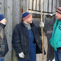 На съемках фильма "Галина"