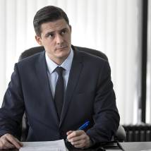 Дмитрий Паламарчук на съемках сериала "Невский. Чужой среди чужих" (© фото: предоставлено телеканалом НТВ)