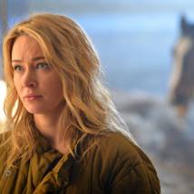 Анастасия Панина на съемках сериала "Обман"