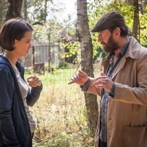 Константин Хабенский, Паулина Андреева на съемках сериала "Метод 2" (© фото: предоставлено Первым каналом)