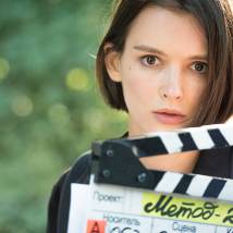 Паулина Андреева на съемках сериала "Метод 2" (© фото: предоставлено Первым каналом)