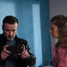 Алексей Матошин на съемках сериала "Черная лестница"