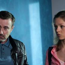 Алексей Матошин на съемках сериала "Черная лестница"