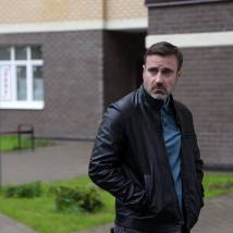 Алексей Матошин на съемках сериала "Черная лестница"