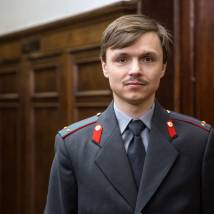 Филипп Гуревич на съемках фильма "Операция "Сатана""
