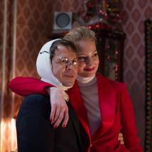 Павел Деревянко, Светлана Ходченкова на съемках сериала "Домашний арест"