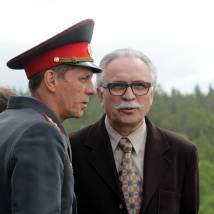 Алексей Шевченков на съемках сериала "Золото Лагина"