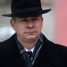 Дмитрий Муляр на съемках фильма "Декабристка"