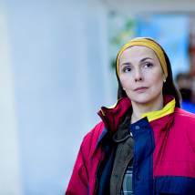 Елена Панова на съемках сериала "Челночницы. Продолжение"