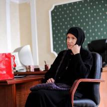 Ирина Розанова на съемках сериала "Челночницы. Продолжение"