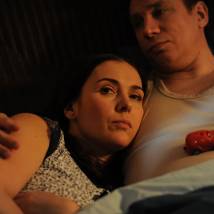 Елена Панова на съемках сериала "Челночницы. Продолжение"