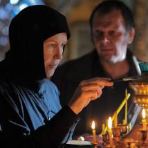 Ирина Розанова на съемках сериала "Челночницы. Продолжение"