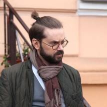 Артем Семакин на съемках фильма "Три в одном 3"