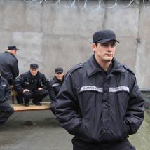 Дмитрий Паламарчук на съемках сериала "Подсудимый"